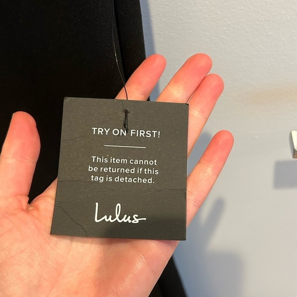 Lulu’s Infinite Glory Black Maxi Dress NWT Size XS - Picture 6 of 7